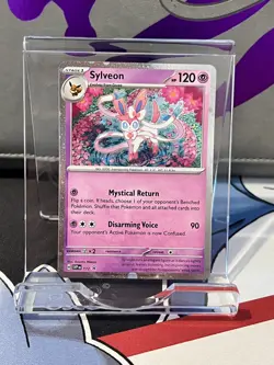 SVP172 Sylveon Cosmos Holo Black Star Promo Scarlet & Violet Pokemon TCG - Image 1