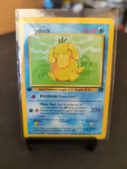 Pokemon Psyduck 65/82 Team Rocket Regular 1st Edition - Image 1