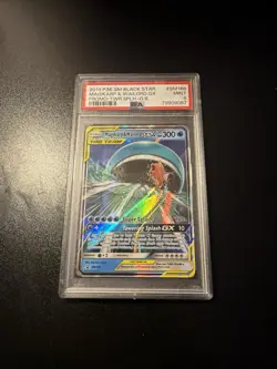 Pokemon TCG 2019 SM Black Star Magikarp & Wailord GX PSA 9 - Image 1