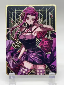 Signer X Family Akiza Yusei Mana Moon Metal Field Center Yugioh TCG ManaMoon - Image 1