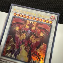 Yugioh TCG-Red Supernova Dragon-GFTP-EN045-Ghosts from the Past-1st Ed-M/NM - Image 4