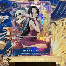 Boa Hancock Alt Art OP13-051 R Carrying on His Will ONE PIECE Card English NM - Image 1