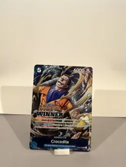 Crocodile Treasure Cruise Foil Winner Pack Vol. 5 One Piece Promo ST03-003 - Image 1