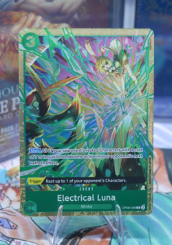 Electrical Luna One Piece TCG OP08-036 Best Selection Vol. 5 English Alt Promo - Image 1