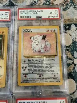 1999 Pokemon Cards, PSA Graded, Lot of 6..As Pictured - Image 4