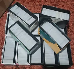 Pokemon 7,000+ Cards Bulk Lot Mix of NON Holo NM/Better - Image 1
