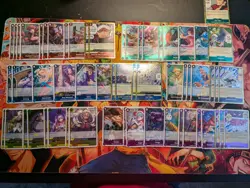 Lot Of 100+ Rares One Piece Card Game Multiple Sets PRB02, EB03, EB04, Op14 - Image 1