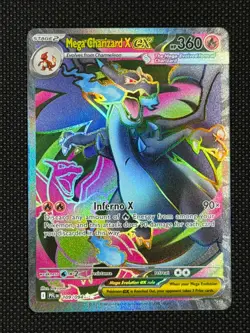 Mega Charizard X EX 109/094 Pokemon Card {2} - Image 1