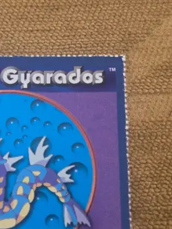 Gyarados Pokemon Poketrivia MewTwo Movie Card Burger King Vintage - Image 5