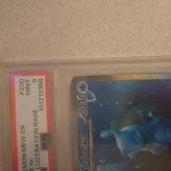 PSA 9 Blastoise EX 200/165 Special Illustration Rare 151 Pokemon Card - Image 4