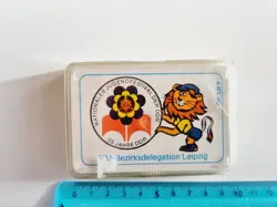 CARTE DA GIOCO NATIONALES JUGENDFESTIVAL DER DDR ORIGINAL VINTAGE PLAYING CARDS - Image 1