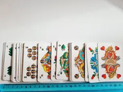 CARTE DA GIOCO NATIONALES JUGENDFESTIVAL DER DDR ORIGINAL VINTAGE PLAYING CARDS - Image 3