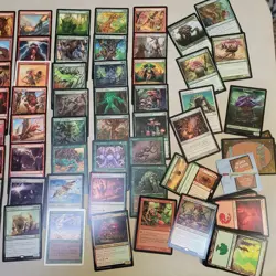 RED & GREEN Conspires *TREEFOLK* Custom COMMANDER MAGIC DECK Whole 100 MTG Cards - Image 2