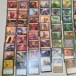 RED & GREEN Conspires *TREEFOLK* Custom COMMANDER MAGIC DECK Whole 100 MTG Cards - Image 3