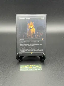 MTG Diabolic Intent - Borderless - Lord of the Rings Commander (526) - Image 1