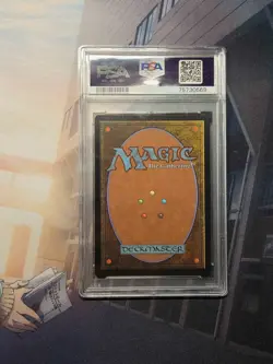 2022 Hidetsugu, Devouring Chaos Neon Blue Ink MTG Kamigawa: Neon Dynasty PSA 9 - Image 2