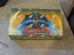 Magic the Gathering Eternal Master Booster Packs Factory Sealed Box - Image 1
