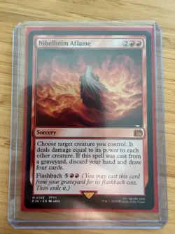MTG - Nibelheim Aflame - Regular Mythic #146 - Final Fantasy NM - Image 1
