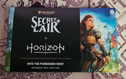 MTG Rainbow Foil Secret Lair x Horizon Into The Forbidden West Playstation New - Image 1