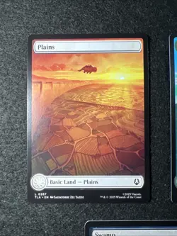 MTG Avatar The Last Airbender Full Art Basic Land Set of 5. #287-291. Non Foil - Image 2