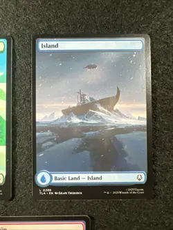 MTG Avatar The Last Airbender Full Art Basic Land Set of 5. #287-291. Non Foil - Image 4