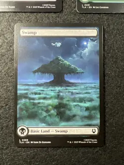 MTG Avatar The Last Airbender Full Art Basic Land Set of 5. #287-291. Non Foil - Image 5