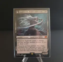 Magic The Gathering Sephiroth, Fabled SOLDIER Final Fantasy Regular - Image 1