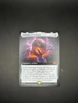 Palantir of Orthanc (Extended Art) Universes Beyond: the Lord of the Rings:... - Image 1