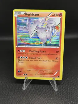 Pokemon Reshiram Holo Rare Plasma Freeze 17/116 130 HP English - Image 1