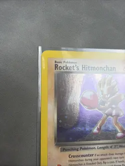 Pokemon TCG Rockets Hitmonchan Holo Rare Card 11/132 Gym Heroes Lp/Mp SwirlU 💫 - Image 3