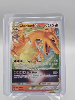 2023 Pokemon Crown Zenith Charizard VSTAR 019/159 Holo Ultra Rare NM - Image 1