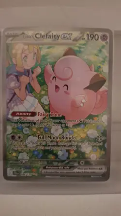 Pokemon: Lillie's Clefairy Ex - Journey Together - Chase - 180/159 Mint - Image 4