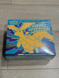 Pokemon TCG - Ascended Heroes ETB Elite Trainer Box — NEW & SEALED *READ - Image 1