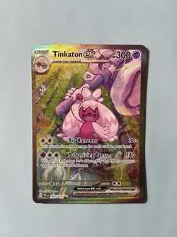 Pokemon Tinkaton EX 262/193 Full Art Holo Rare Paldea Evolved - Image 1