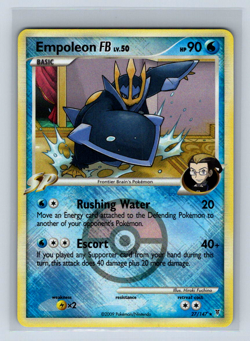 Pokemon Empoleon FB Crosshatch Holo League Promo Platinum Supreme Victors 27/147 - Image 5