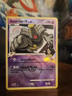 Pokemon Dusknoir FB 26/147 League Crosshatch Promo - Image 1