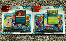 Pokemon TCG: Scarlet & Violet Journey Together 3-Pack Blister (2 BLISTER BUNDLE) - Image 1