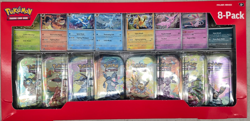 🔥NEW SEALED🔥Pokemon TCG Prismatic Evolutions Costco 8 Mini-Tin Bundle - Image 1