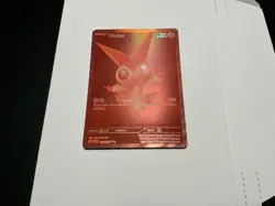 2025 Pokemon TCG Victini 172/086 WHT EN MONO RED HOLO MINT Possible PSA 10 🐦‍🔥 - Image 3