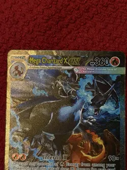 Pokemon Phantasmal Flames MEGA CHARIZARD X EX 125/094 Holo SIR *PACK FRESH* - Image 3