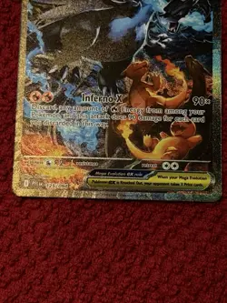Pokemon Phantasmal Flames MEGA CHARIZARD X EX 125/094 Holo SIR *PACK FRESH* - Image 4