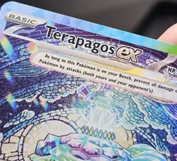 Pokemon Terapagos ex 170/142 Stellar Crown Special Illustration Rare Holo NM - Image 2