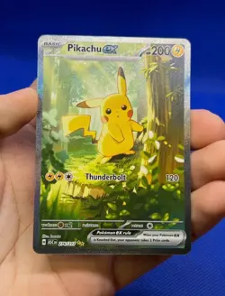 Pokemon TCG Pikachu 276 Illustration Rare Ascended Heroes! Near Mint !!! - Image 2