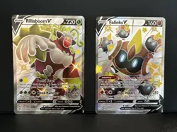 Pokemon Shining Fates Shiny Vault Lot Rillaboom VMAX V Falinks V Perrserker - Image 4