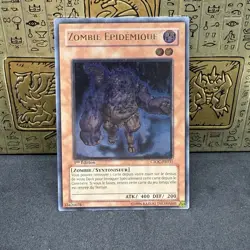 Yugioh Plaguespreader Zombie CSOC-FR031 1st Edition Ultimate Rare NM - Image 1