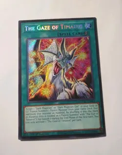The Gaze of Timaeus MZMU-EN013 Secret Rare 1st Edition Yu-Gi-Oh NM/MINT - Image 1