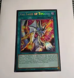 The Gaze of Timaeus MZMU-EN013 Secret Rare 1st Edition Yu-Gi-Oh NM/MINT - Image 4