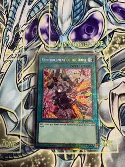 REINFORCEMENT OF THE ARMY STARLIGHT RARE L26D-ENS08 NEAR MINT YUGIOH - Image 1