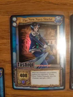 Bandai One Piece CCG Card Game 2005-2006 Tashigi Holos Set - Image 2