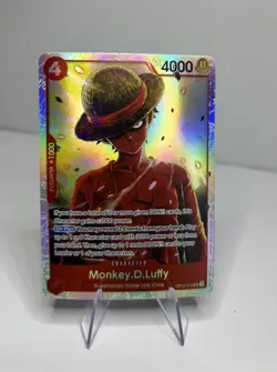 Monkey.D.Luffy OP12-015 - One Piece TCG - Legacy of the Master Foil NM English - Image 1